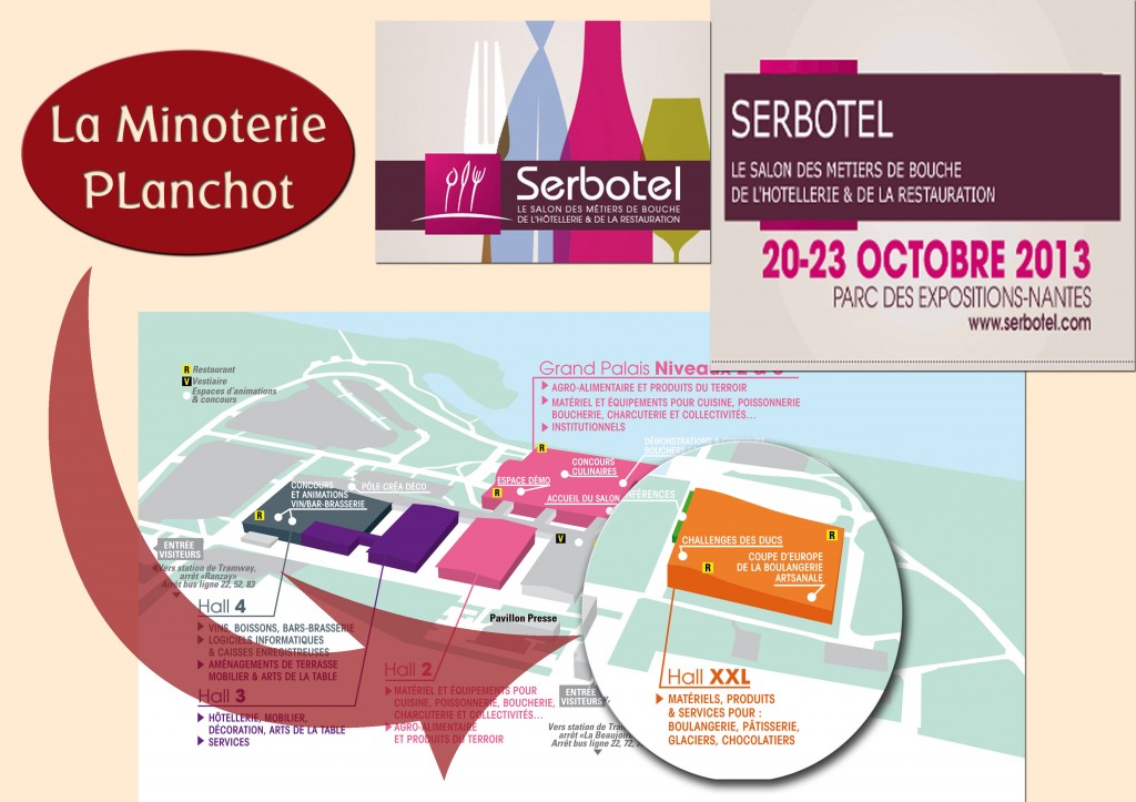 Emplacement Minoterie Planchot - salon Serbotel 2013